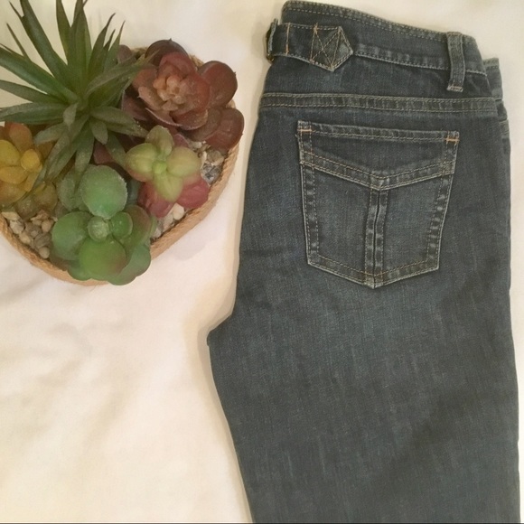 Ann Taylor Modern Fit Lindsey Waist Capri denim 4 - Picture 2 of 7